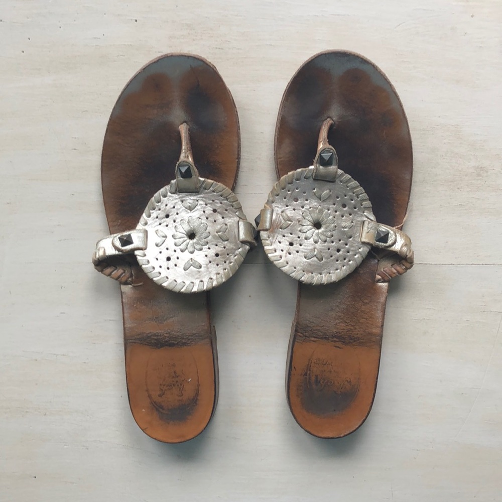 Jack Rogers flip flops size 8